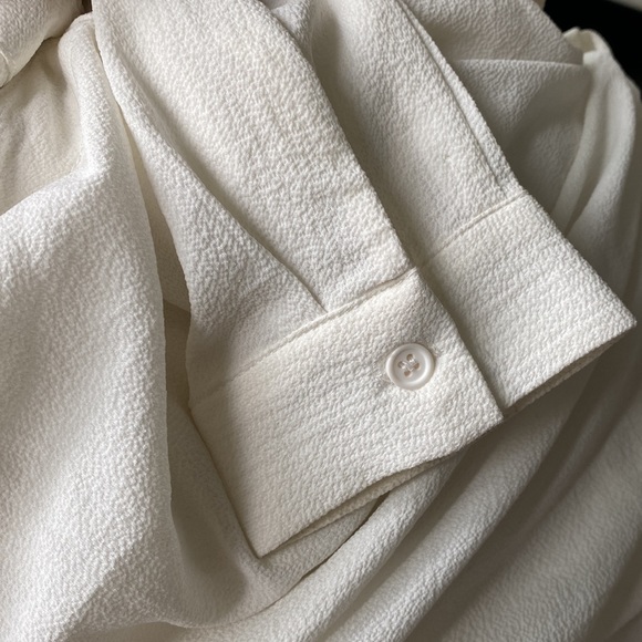 Catherine Malandrino faux wrap tunic asymmetrical top blouse - Small - Picture 11 of 12